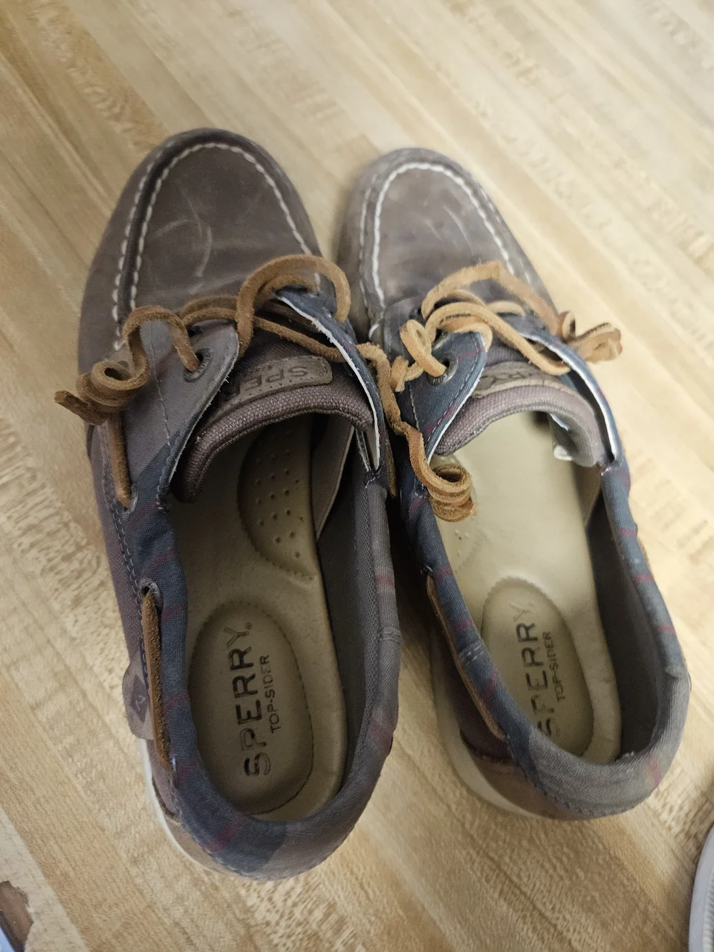 Sperry Brown Leather Boat Shoes